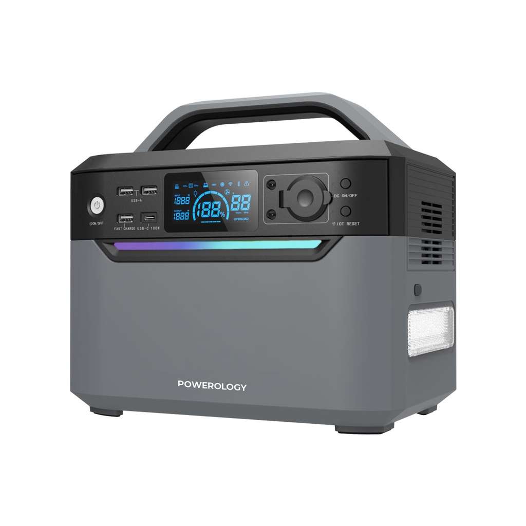 Powerology 120000mAh Portable Power Generator Fast Charging 384Wh 600W  Price in Kenya - LinkPhones Center